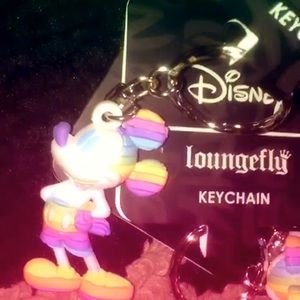 Rainbow Mickey Mouse KEY CHAINS(comment to buy)